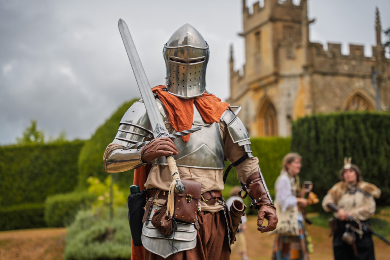 Cosplayers at Sudeley Castle