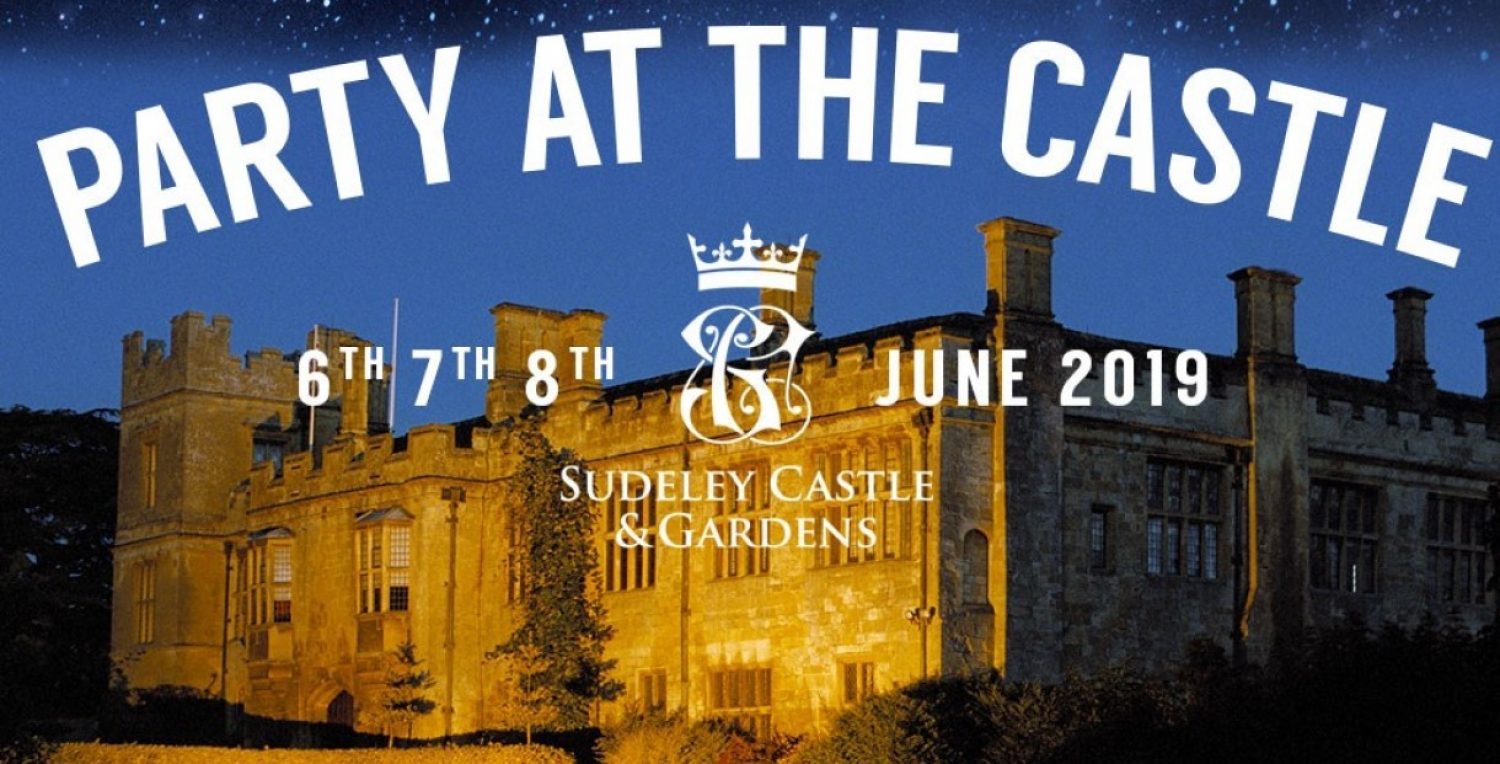 Advert for Party at the Castle event. 6th, 7th and 8th of June 2019