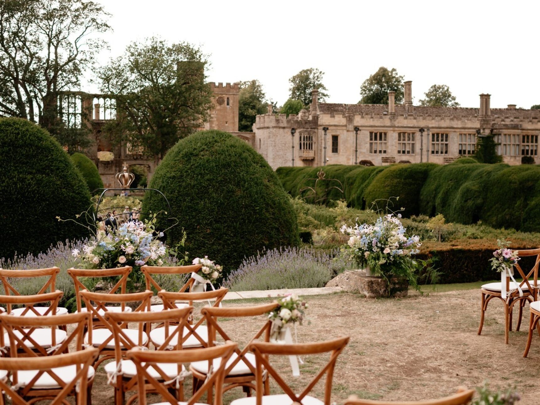 The Haha poised for a wedding ceremony