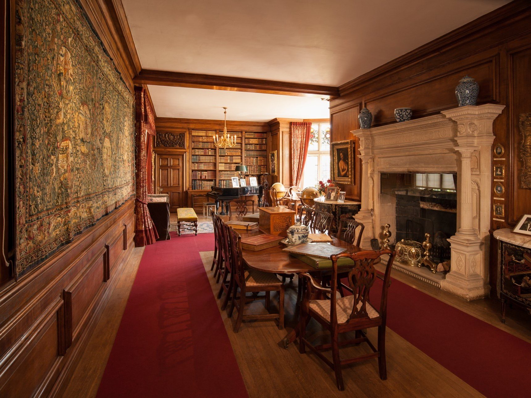 Sudeley Castle Family Library long angle