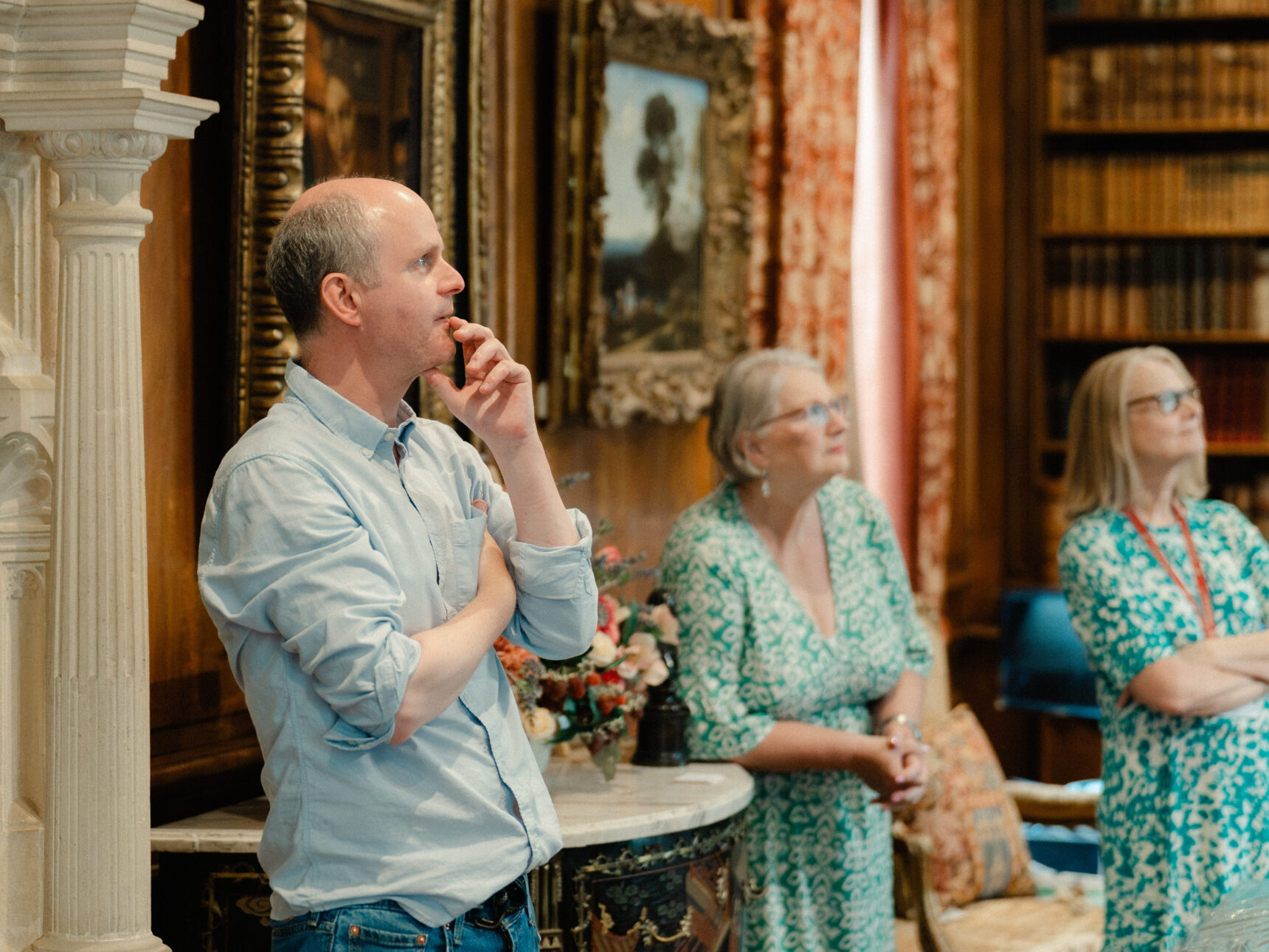 Conservation in action on the Sheldon Tapestry