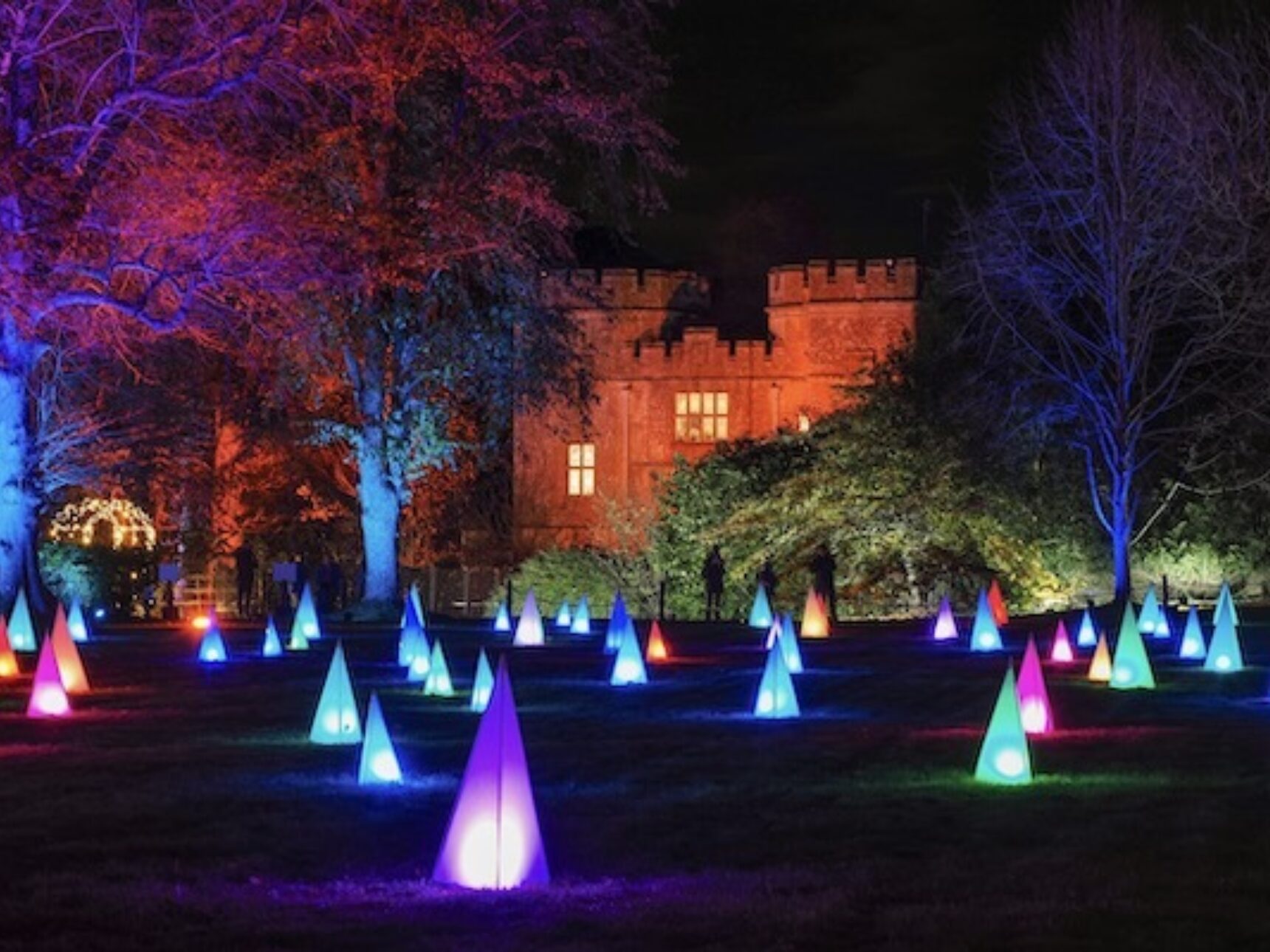 Spectacle of Light at Sudeley Castle North Lawn