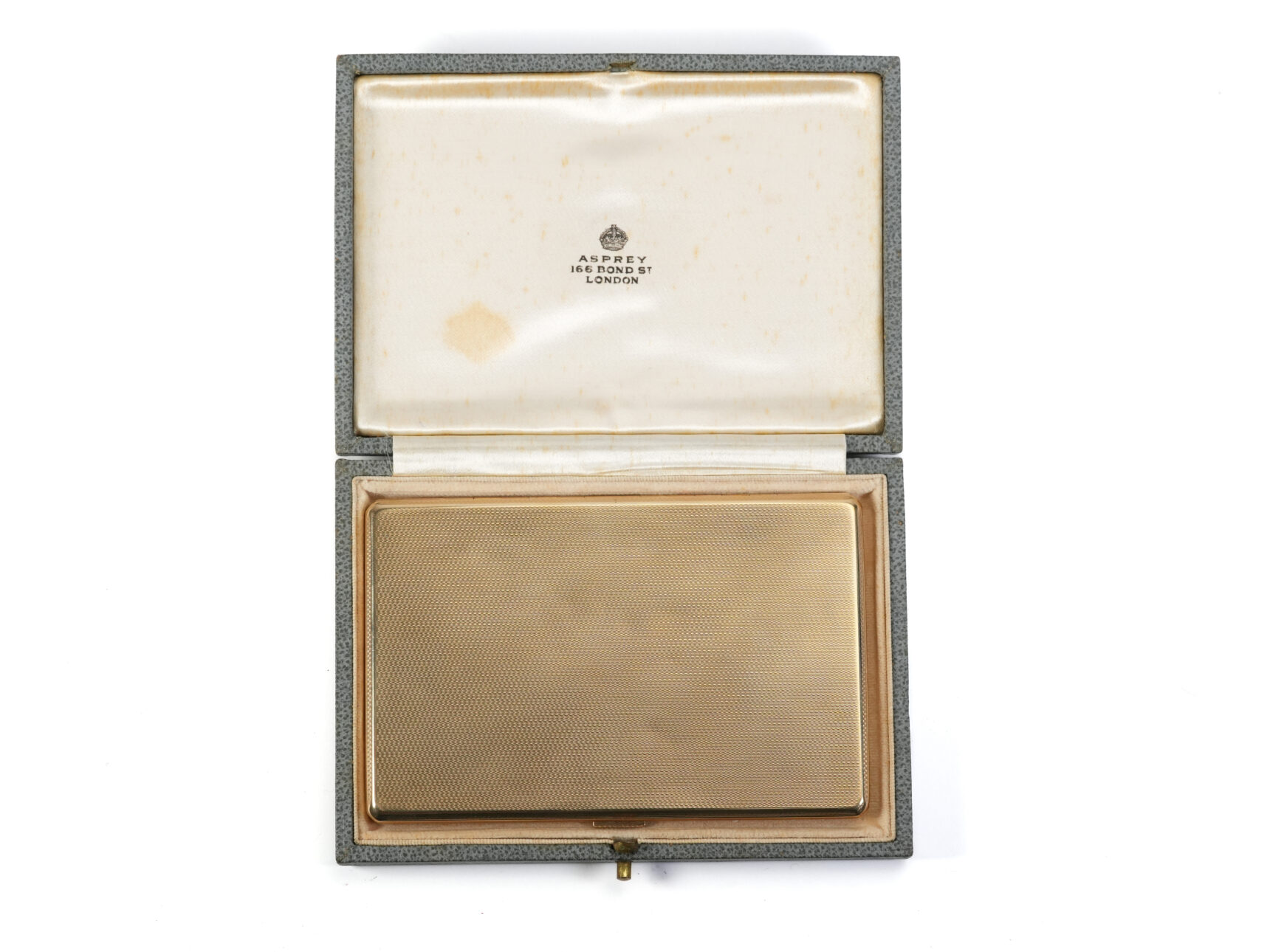 Asprey & Co 9ct Gold Cigarette Case