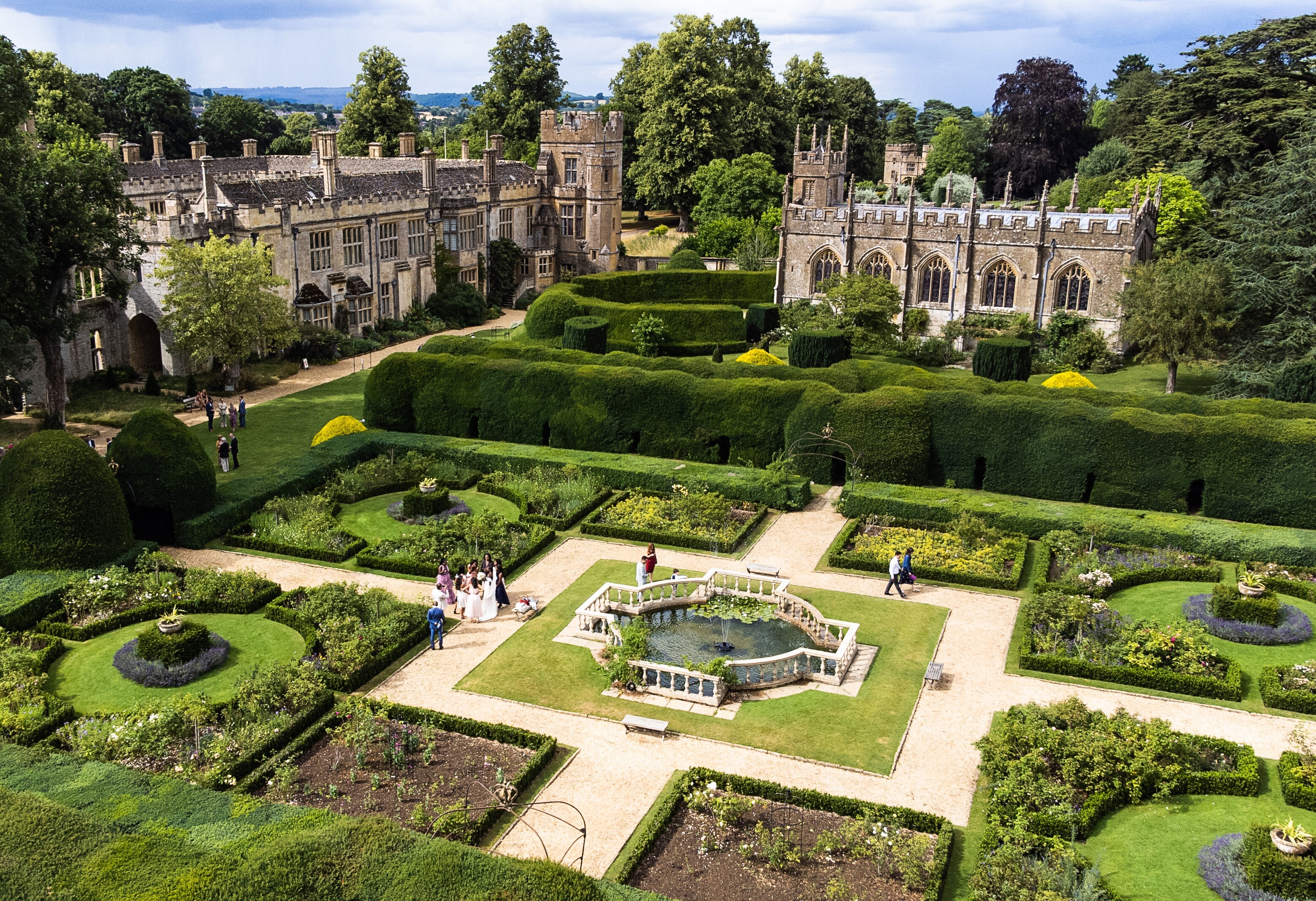 Sudeley Castle Gardens Wedding Historic Attraction Sudeley Castle Gardens Wedding Historic Attraction